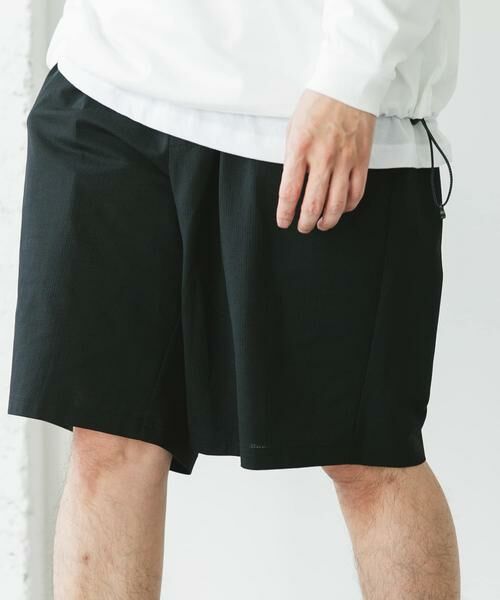 URBAN RESEARCH DOORS / アーバンリサーチ ドアーズ ショート・ハーフ・半端丈パンツ | 『吸水速乾/接触冷感/イージーケア』クイックドライ ワッフルメッシュ ショーツ | 詳細17