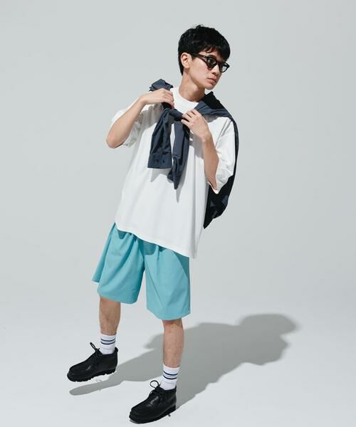 URBAN RESEARCH DOORS / アーバンリサーチ ドアーズ ショート・ハーフ・半端丈パンツ | 『仁村紗和さん着用』『UR TECH』サマシェア イージーショーツ | 詳細10