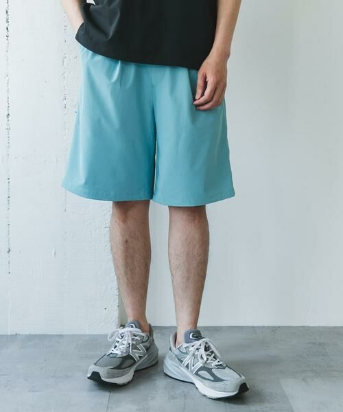URBAN RESEARCH DOORS / アーバンリサーチ ドアーズ ショート・ハーフ・半端丈パンツ | 『仁村紗和さん着用』『UR TECH』サマシェア イージーショーツ | 詳細14