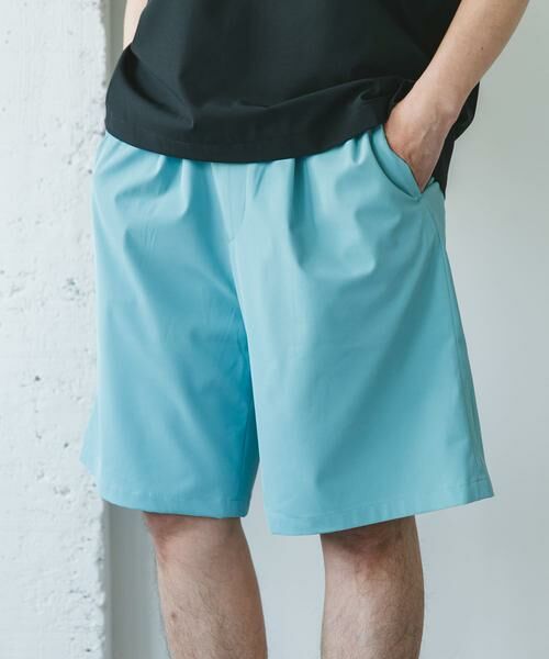 URBAN RESEARCH DOORS / アーバンリサーチ ドアーズ ショート・ハーフ・半端丈パンツ | 『仁村紗和さん着用』『UR TECH』サマシェア イージーショーツ | 詳細16