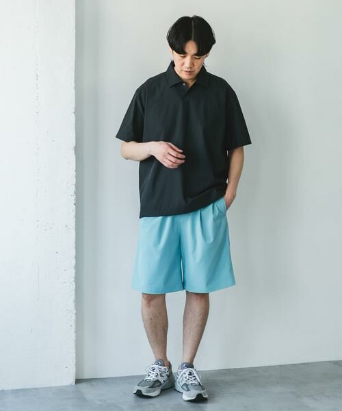 URBAN RESEARCH DOORS / アーバンリサーチ ドアーズ ショート・ハーフ・半端丈パンツ | 『仁村紗和さん着用』『UR TECH』サマシェア イージーショーツ | 詳細18