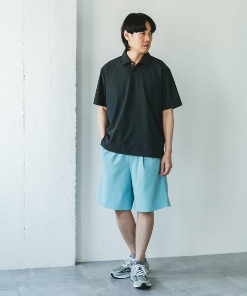 URBAN RESEARCH DOORS / アーバンリサーチ ドアーズ ショート・ハーフ・半端丈パンツ | 『仁村紗和さん着用』『UR TECH』サマシェア イージーショーツ | 詳細19