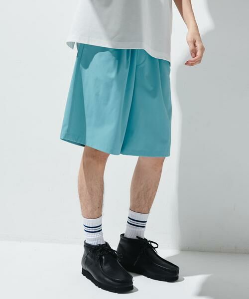 URBAN RESEARCH DOORS / アーバンリサーチ ドアーズ ショート・ハーフ・半端丈パンツ | 『仁村紗和さん着用』『UR TECH』サマシェア イージーショーツ | 詳細7