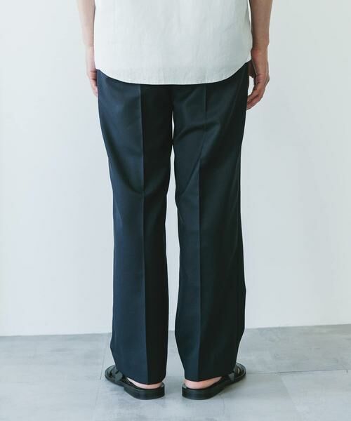 URBAN RESEARCH DOORS / アーバンリサーチ ドアーズ その他パンツ | 『接触冷感/防シワ/UVカット/マシンウォッシャブル』ドライギャバジン イージースラックス | 詳細16