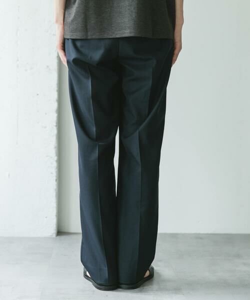 URBAN RESEARCH DOORS / アーバンリサーチ ドアーズ その他パンツ | 『接触冷感/防シワ/UVカット/マシンウォッシャブル』ドライギャバジン イージースラックス | 詳細19