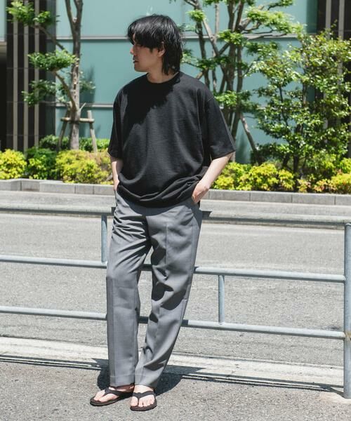 URBAN RESEARCH DOORS / アーバンリサーチ ドアーズ その他パンツ | 『接触冷感/防シワ/UVカット/マシンウォッシャブル』ドライギャバジン イージースラックス | 詳細29