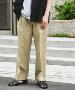 URBAN RESEARCH DOORS / アーバンリサーチ ドアーズ その他パンツ | コットンリネンマーセライズライトチノトラウザー