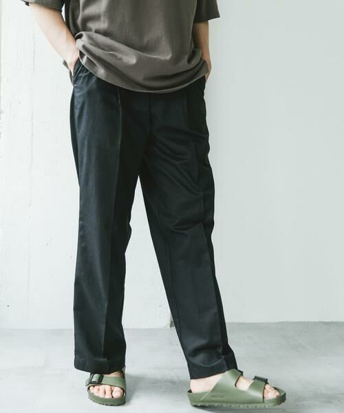URBAN RESEARCH DOORS / アーバンリサーチ ドアーズ その他パンツ | コットンリネンマーセライズライトチノトラウザー | 詳細7