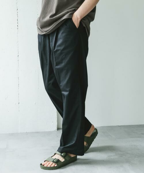 URBAN RESEARCH DOORS / アーバンリサーチ ドアーズ その他パンツ | コットンリネンマーセライズライトチノトラウザー | 詳細9