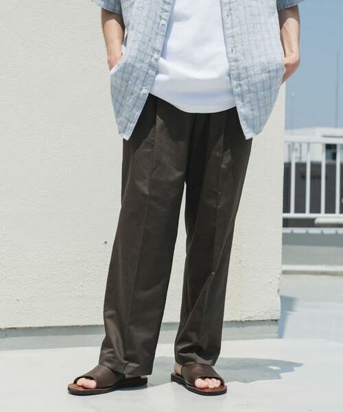 URBAN RESEARCH DOORS / アーバンリサーチ ドアーズ その他パンツ | コットンリネンマーセライズライトチノトラウザー | 詳細29