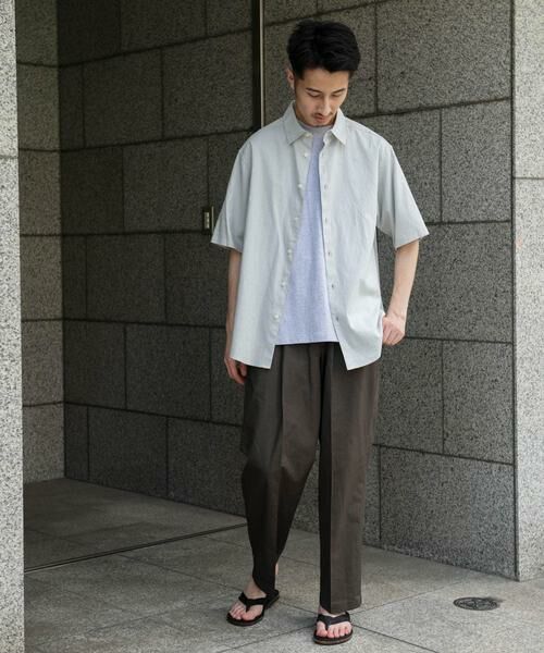 URBAN RESEARCH DOORS / アーバンリサーチ ドアーズ その他パンツ | コットンリネンマーセライズライトチノトラウザー | 詳細25