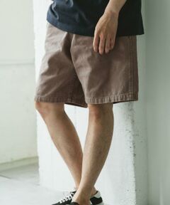 URBAN RESEARCH DOORS / アーバンリサーチ ドアーズ ショート・ハーフ・半端丈パンツ | ガーメントダイダックワイドショーツ