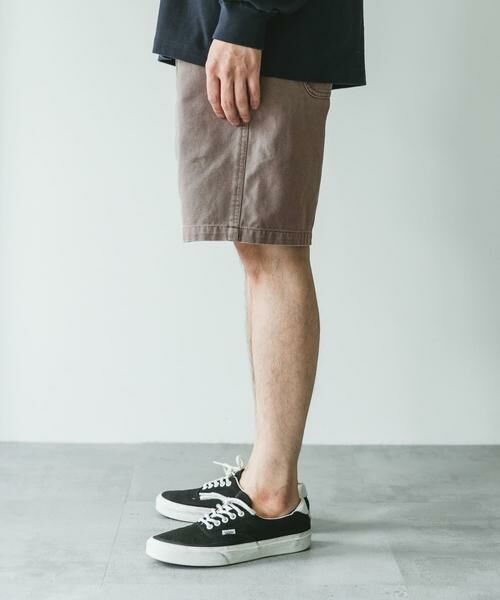 URBAN RESEARCH DOORS / アーバンリサーチ ドアーズ ショート・ハーフ・半端丈パンツ | ガーメントダイダックワイドショーツ | 詳細10