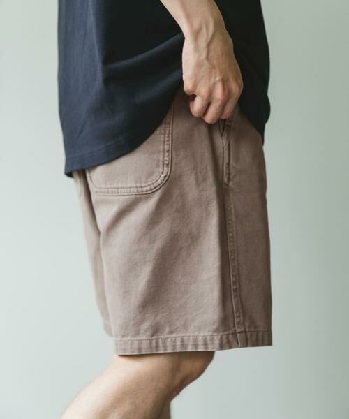 URBAN RESEARCH DOORS / アーバンリサーチ ドアーズ ショート・ハーフ・半端丈パンツ | ガーメントダイダックワイドショーツ | 詳細6