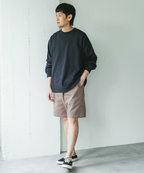 URBAN RESEARCH DOORS / アーバンリサーチ ドアーズ ショート・ハーフ・半端丈パンツ | ガーメントダイダックワイドショーツ | 詳細8