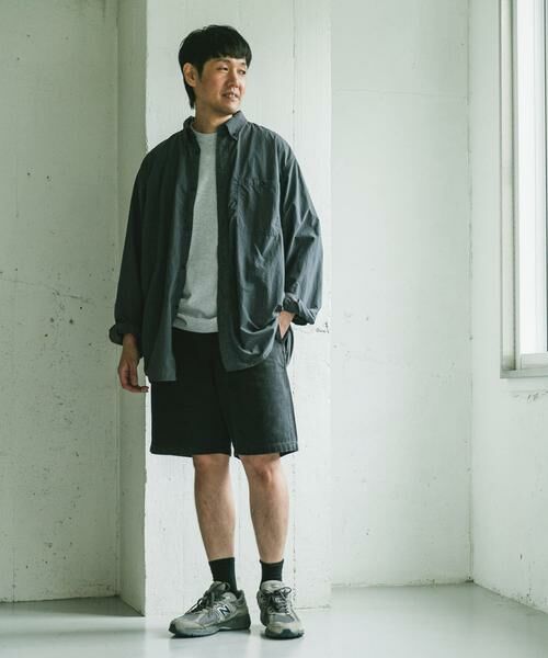 URBAN RESEARCH DOORS / アーバンリサーチ ドアーズ ショート・ハーフ・半端丈パンツ | ガーメントダイダックワイドショーツ | 詳細23