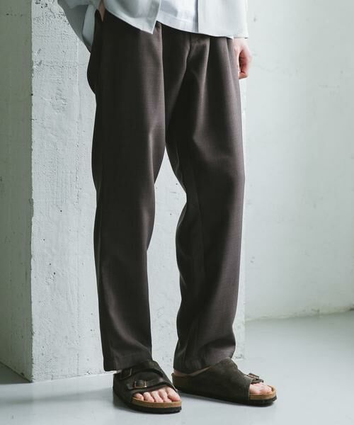 URBAN RESEARCH DOORS / アーバンリサーチ ドアーズ その他パンツ | 『イージーケア/速乾』リネンライクイージートラウザー | 詳細3