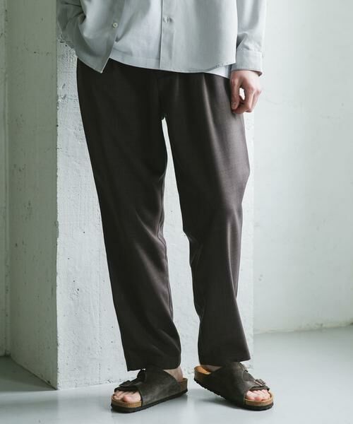URBAN RESEARCH DOORS / アーバンリサーチ ドアーズ その他パンツ | 『イージーケア/速乾』リネンライクイージートラウザー | 詳細4