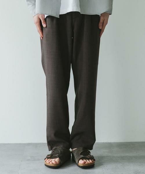 URBAN RESEARCH DOORS / アーバンリサーチ ドアーズ その他パンツ | 『イージーケア/速乾』リネンライクイージートラウザー | 詳細7