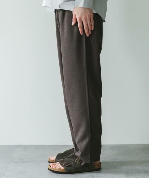 URBAN RESEARCH DOORS / アーバンリサーチ ドアーズ その他パンツ | 『イージーケア/速乾』リネンライクイージートラウザー | 詳細8