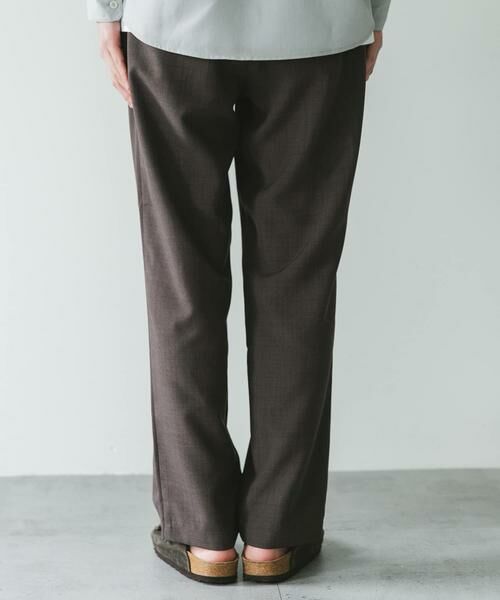 URBAN RESEARCH DOORS / アーバンリサーチ ドアーズ その他パンツ | 『イージーケア/速乾』リネンライクイージートラウザー | 詳細9