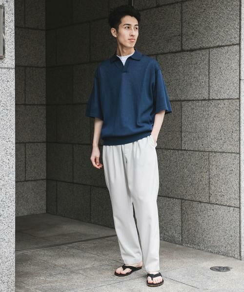 URBAN RESEARCH DOORS / アーバンリサーチ ドアーズ その他パンツ | 『イージーケア/速乾』リネンライクイージートラウザー | 詳細17