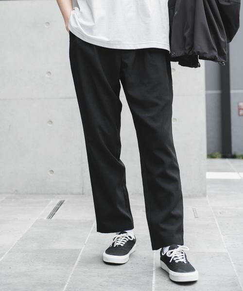 URBAN RESEARCH DOORS / アーバンリサーチ ドアーズ その他パンツ | 『イージーケア/速乾』リネンライクイージートラウザー | 詳細21