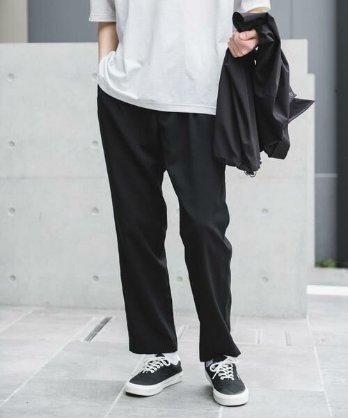 URBAN RESEARCH DOORS / アーバンリサーチ ドアーズ その他パンツ | 『イージーケア/速乾』リネンライクイージートラウザー | 詳細22