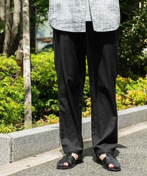 URBAN RESEARCH DOORS / アーバンリサーチ ドアーズ その他パンツ | 『速乾/接触冷感/イージーケア』ウールライクイージートラウザー | 詳細1