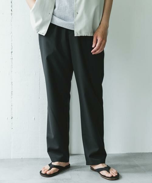 URBAN RESEARCH DOORS / アーバンリサーチ ドアーズ その他パンツ | 『速乾/接触冷感/イージーケア』ウールライクイージートラウザー | 詳細10