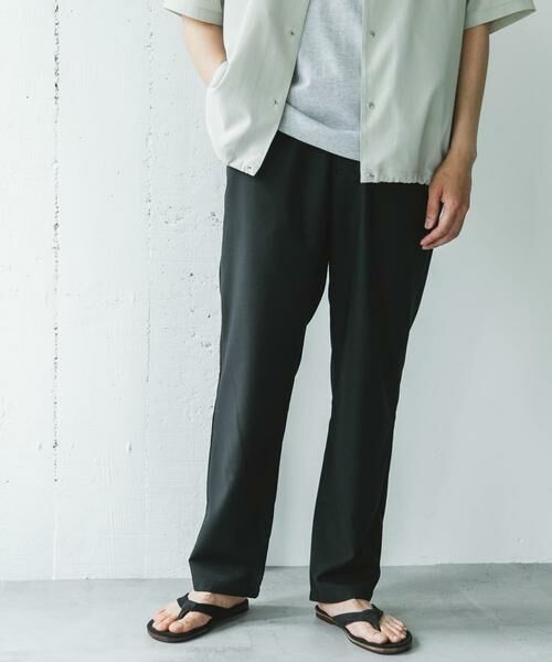 URBAN RESEARCH DOORS / アーバンリサーチ ドアーズ その他パンツ | 『速乾/接触冷感/イージーケア』ウールライクイージートラウザー | 詳細11