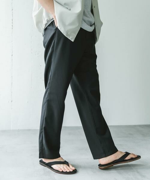 URBAN RESEARCH DOORS / アーバンリサーチ ドアーズ その他パンツ | 『速乾/接触冷感/イージーケア』ウールライクイージートラウザー | 詳細12