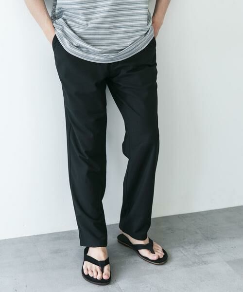 URBAN RESEARCH DOORS / アーバンリサーチ ドアーズ その他パンツ | 『速乾/接触冷感/イージーケア』ウールライクイージートラウザー | 詳細17