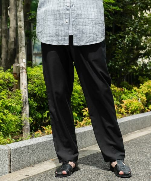 URBAN RESEARCH DOORS / アーバンリサーチ ドアーズ その他パンツ | 『速乾/接触冷感/イージーケア』ウールライクイージートラウザー | 詳細2