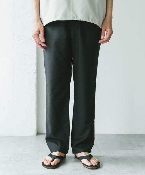 URBAN RESEARCH DOORS / アーバンリサーチ ドアーズ その他パンツ | 『速乾/接触冷感/イージーケア』ウールライクイージートラウザー | 詳細21