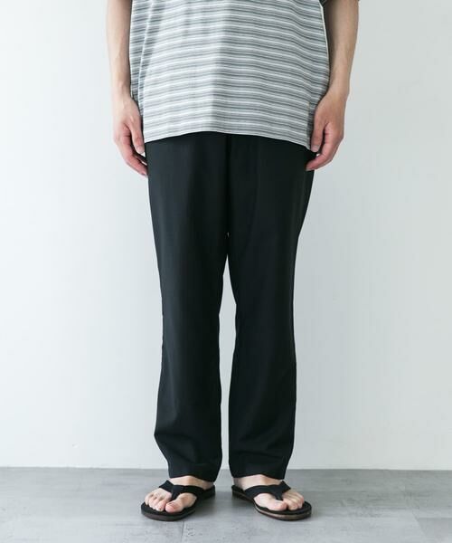 URBAN RESEARCH DOORS / アーバンリサーチ ドアーズ その他パンツ | 『速乾/接触冷感/イージーケア』ウールライクイージートラウザー | 詳細24