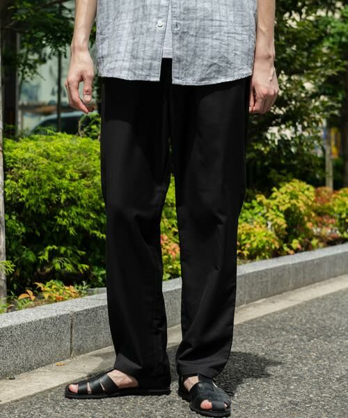 URBAN RESEARCH DOORS / アーバンリサーチ ドアーズ その他パンツ | 『速乾/接触冷感/イージーケア』ウールライクイージートラウザー | 詳細3