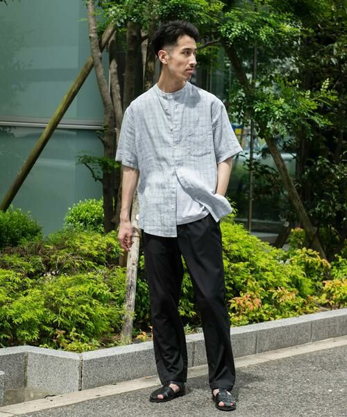 URBAN RESEARCH DOORS / アーバンリサーチ ドアーズ その他パンツ | 『速乾/接触冷感/イージーケア』ウールライクイージートラウザー | 詳細7