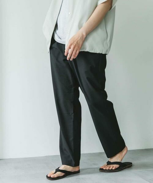 URBAN RESEARCH DOORS / アーバンリサーチ ドアーズ その他パンツ | 『速乾/接触冷感/イージーケア』ウールライクイージートラウザー | 詳細8