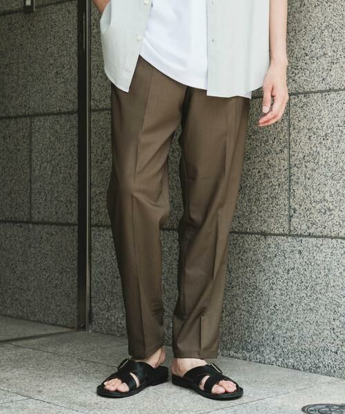 URBAN RESEARCH DOORS / アーバンリサーチ ドアーズ その他パンツ | TRストレッチテーパードトラウザー | 詳細1