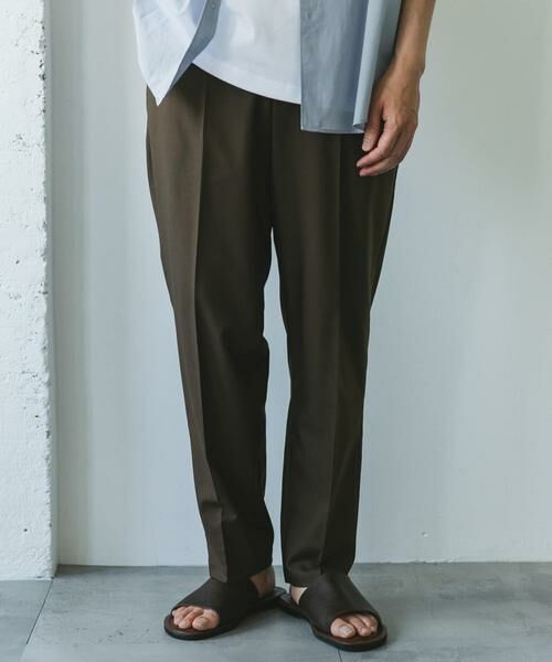 URBAN RESEARCH DOORS / アーバンリサーチ ドアーズ その他パンツ | TRストレッチテーパードトラウザー | 詳細6