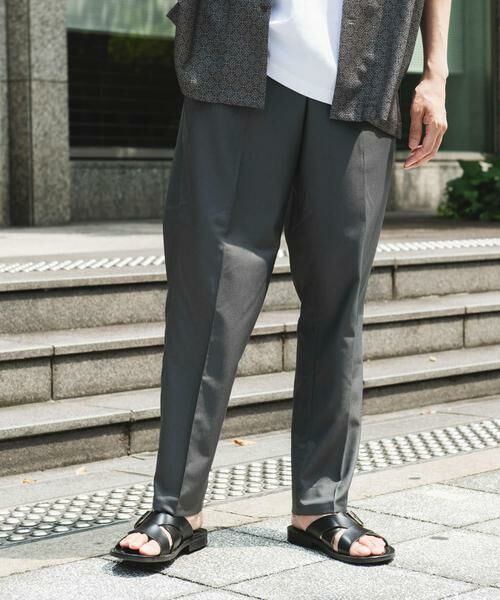 URBAN RESEARCH DOORS / アーバンリサーチ ドアーズ その他パンツ | TRストレッチテーパードトラウザー | 詳細22