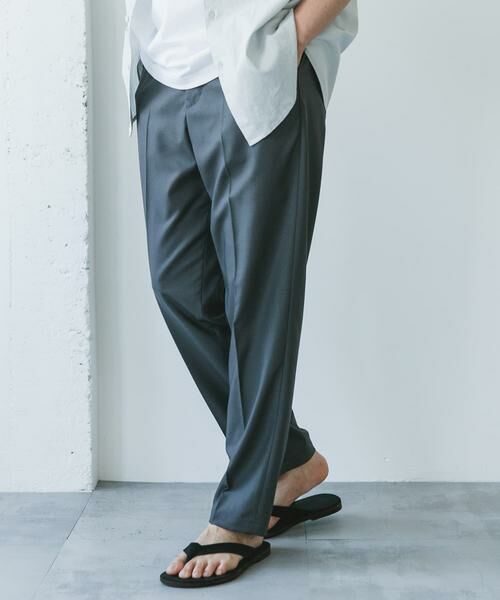 URBAN RESEARCH DOORS / アーバンリサーチ ドアーズ その他パンツ | TRストレッチテーパードトラウザー | 詳細13