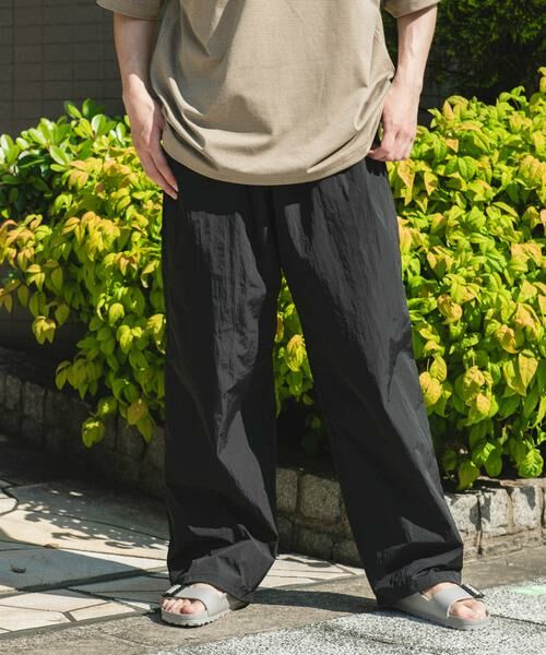URBAN RESEARCH DOORS/アーバンリサーチ ドアーズ OUTDOOR EXCHANGE ナイロンパンツ ブラック M URBAN RESEARCH DOORS/アーバンリサーチ ドアーズ OUTDOOR EXCHANGE ナイロンパンツ ブラック M