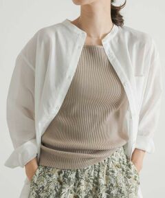 URBAN RESEARCH DOORS / アーバンリサーチ ドアーズ タンクトップ | 針抜きテレコスクエアタンクトップ