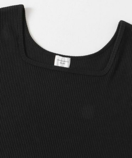 URBAN RESEARCH DOORS / アーバンリサーチ ドアーズ タンクトップ | 針抜きテレコスクエアタンクトップ | 詳細4