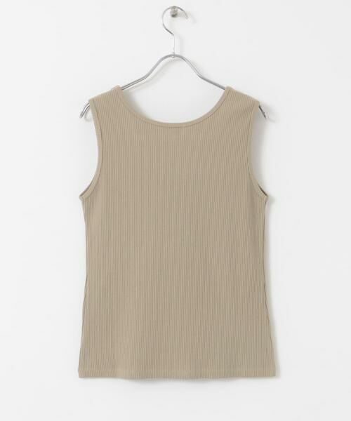 URBAN RESEARCH DOORS / アーバンリサーチ ドアーズ タンクトップ | 針抜きテレコスクエアタンクトップ | 詳細6