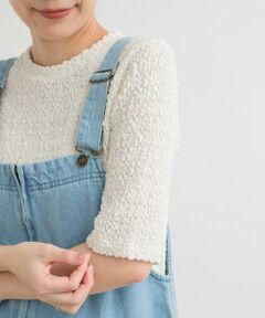 URBAN RESEARCH DOORS / アーバンリサーチ ドアーズ Tシャツ | ポコポコレース5分袖Tシャツ