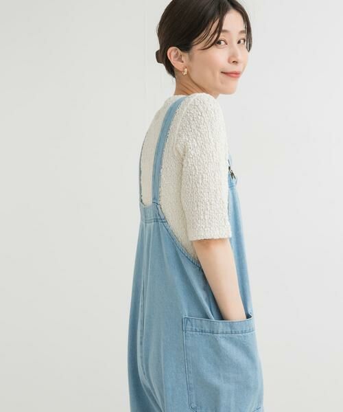 URBAN RESEARCH DOORS / アーバンリサーチ ドアーズ Tシャツ | ポコポコレース5分袖Tシャツ | 詳細7