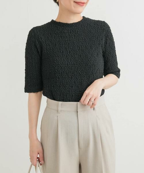 URBAN RESEARCH DOORS / アーバンリサーチ ドアーズ Tシャツ | ポコポコレース5分袖Tシャツ | 詳細21